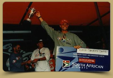 ​Greg Swart, former Springbok & Professional Surfer